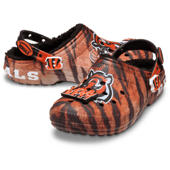 Crocs NFL Cincinnati Bengals Classic Lined Clog Women|Men