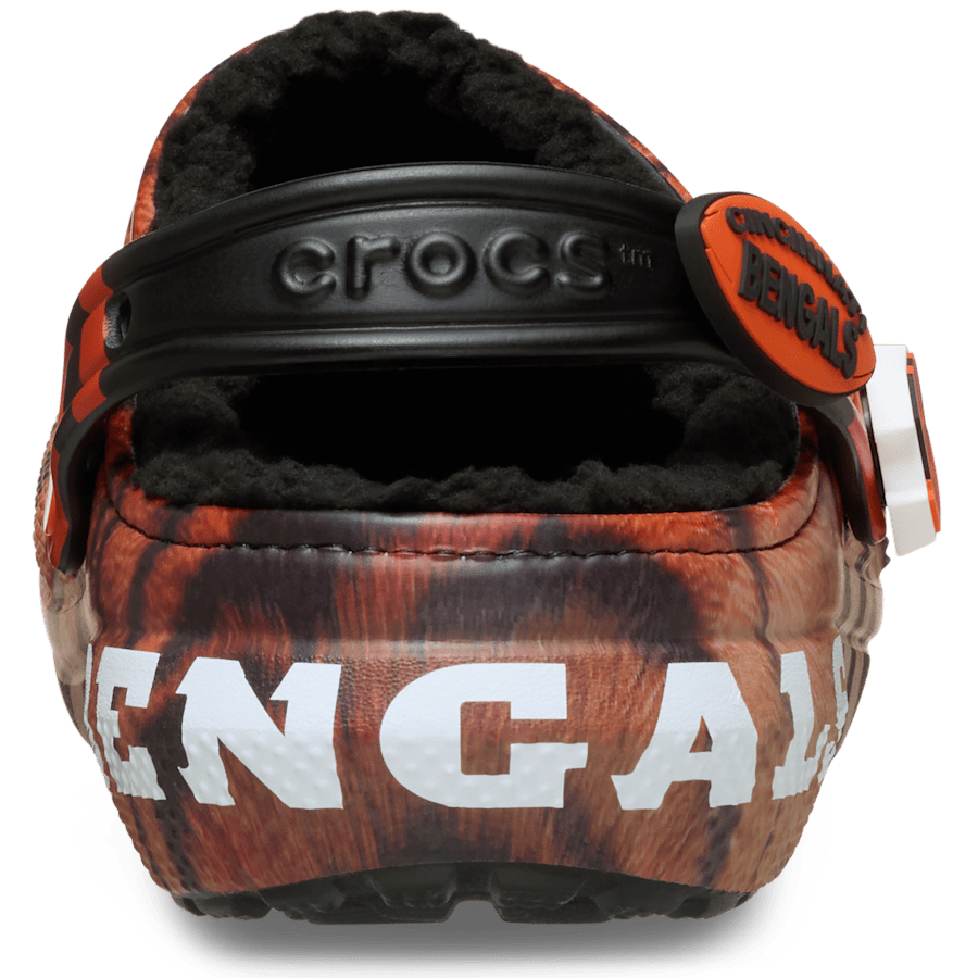 Crocs NFL Cincinnati Bengals Classic Lined Clog Women|Men