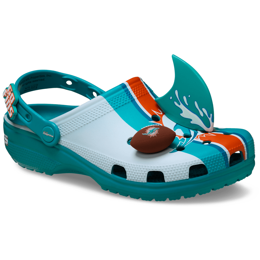 Crocs NFL Miami Dolphins Classic Clog Women|Men