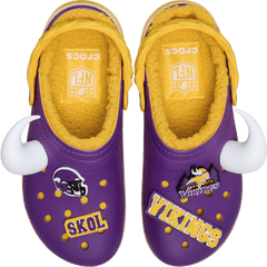 Crocs NFL Minnesota Vikings Classic Lined Clog Women|Men