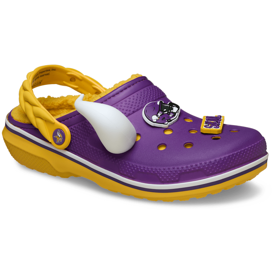 Crocs NFL Minnesota Vikings Classic Lined Clog Women|Men