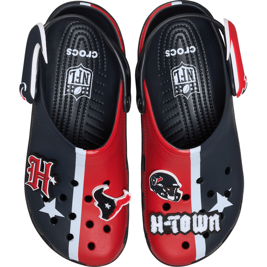 Crocs NFL Houston Texans Classic Clog Women|Men