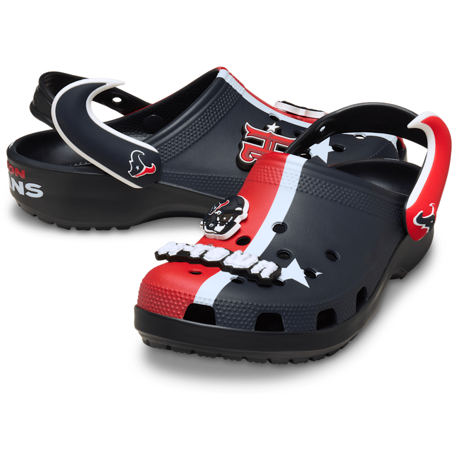 Crocs NFL Houston Texans Classic Clog Women|Men