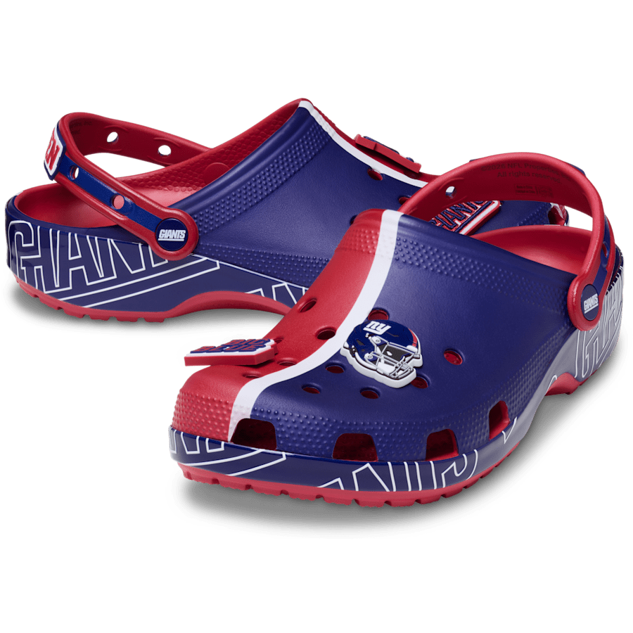 Crocs NFL New York Giants Classic Clog Women|Men