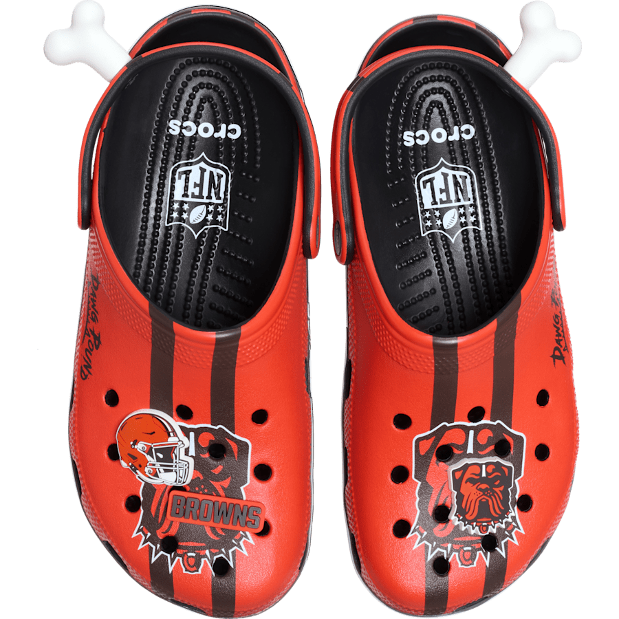 Crocs NFL Cleveland Browns Classic Clog Women|Men