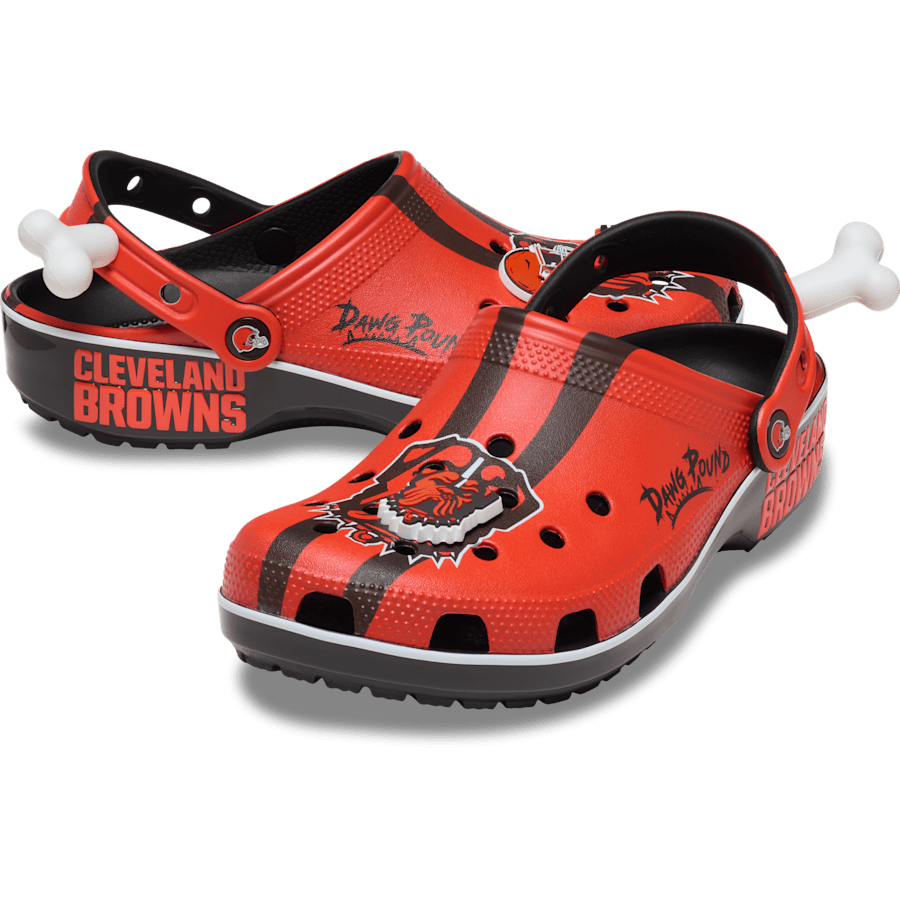 Crocs NFL Cleveland Browns Classic Clog Women|Men
