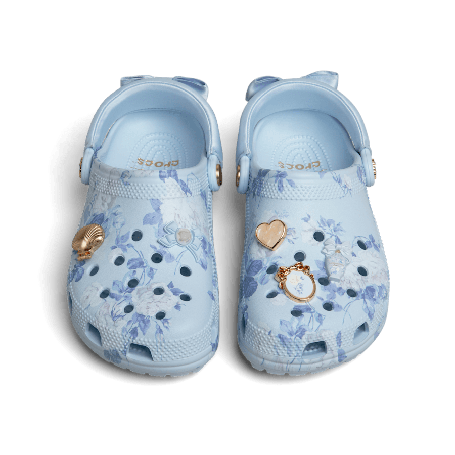 Crocs LoveShackFancy Blue Classic Clog Women