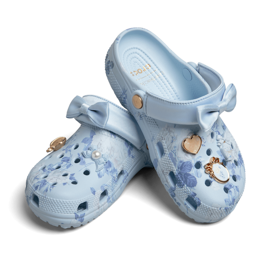 Crocs LoveShackFancy Blue Classic Clog Women