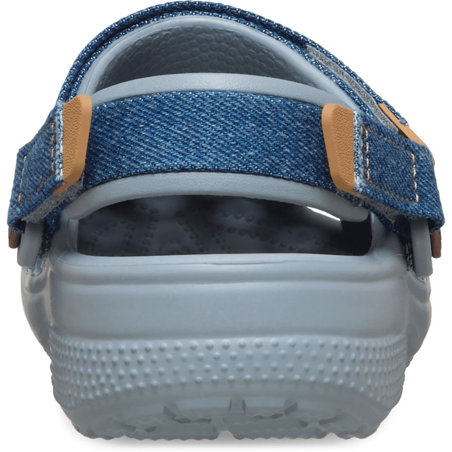 Crocs Kids' Classic Denim Adjustable Backstrap Clog Kids