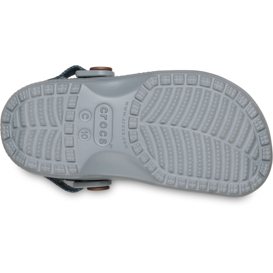 Crocs Toddler Classic Denim Adjustable Backstrap Clog Kids