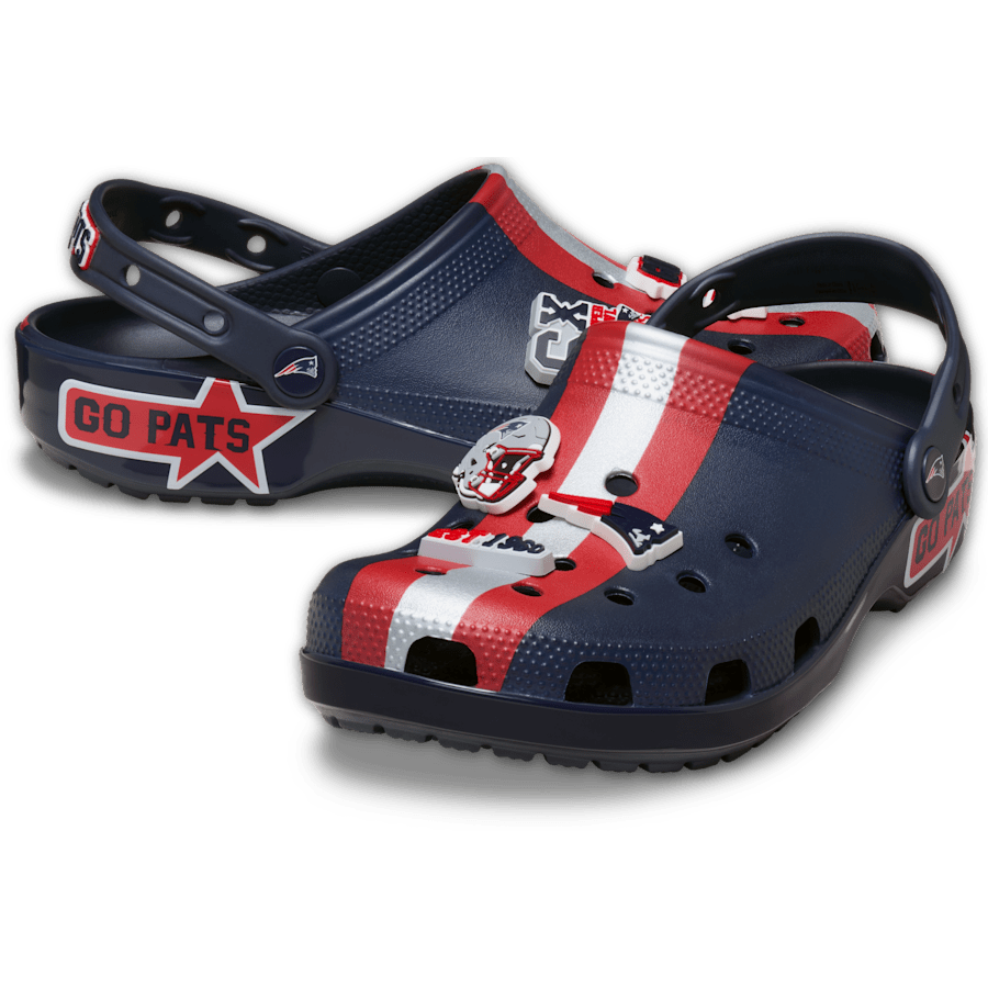 Crocs NFL New England Patriots Classic Clog Women|Men
