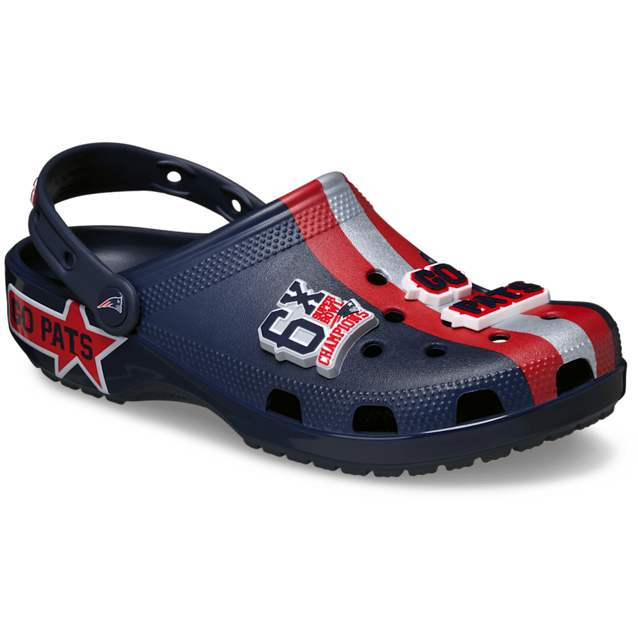 Crocs NFL New England Patriots Classic Clog Women|Men