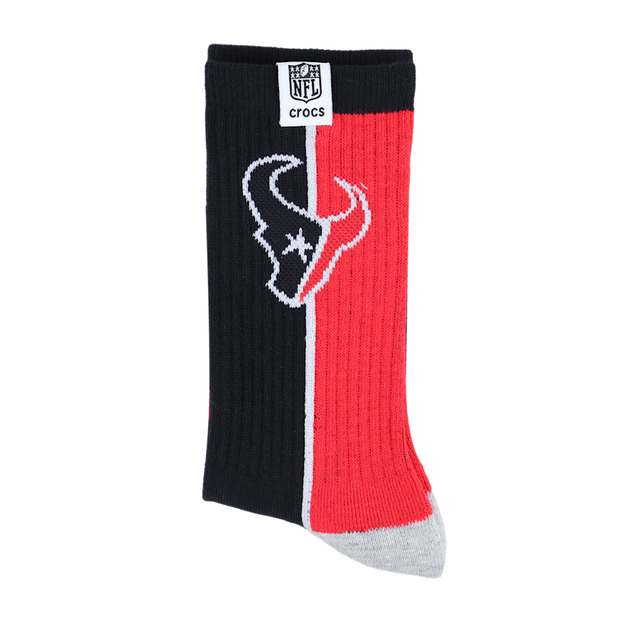 Crocs NFL Houston Texans Crocs Socks Men