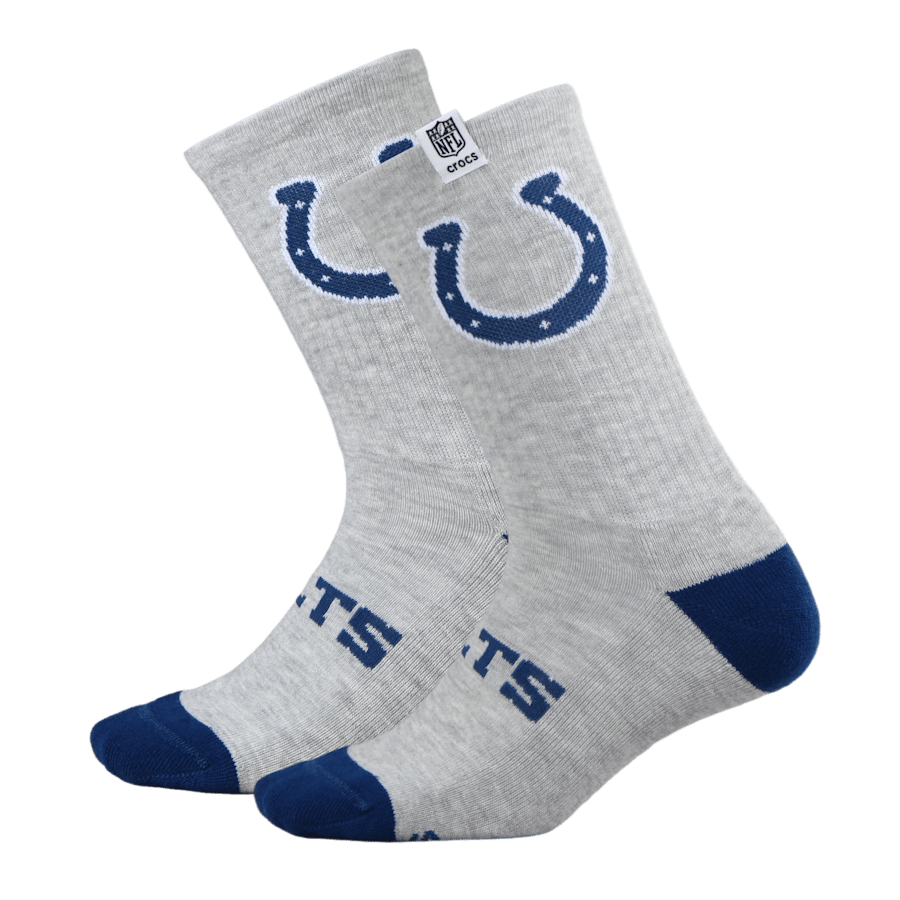 Crocs NFL Indianapolis Colts Crocs Socks Men