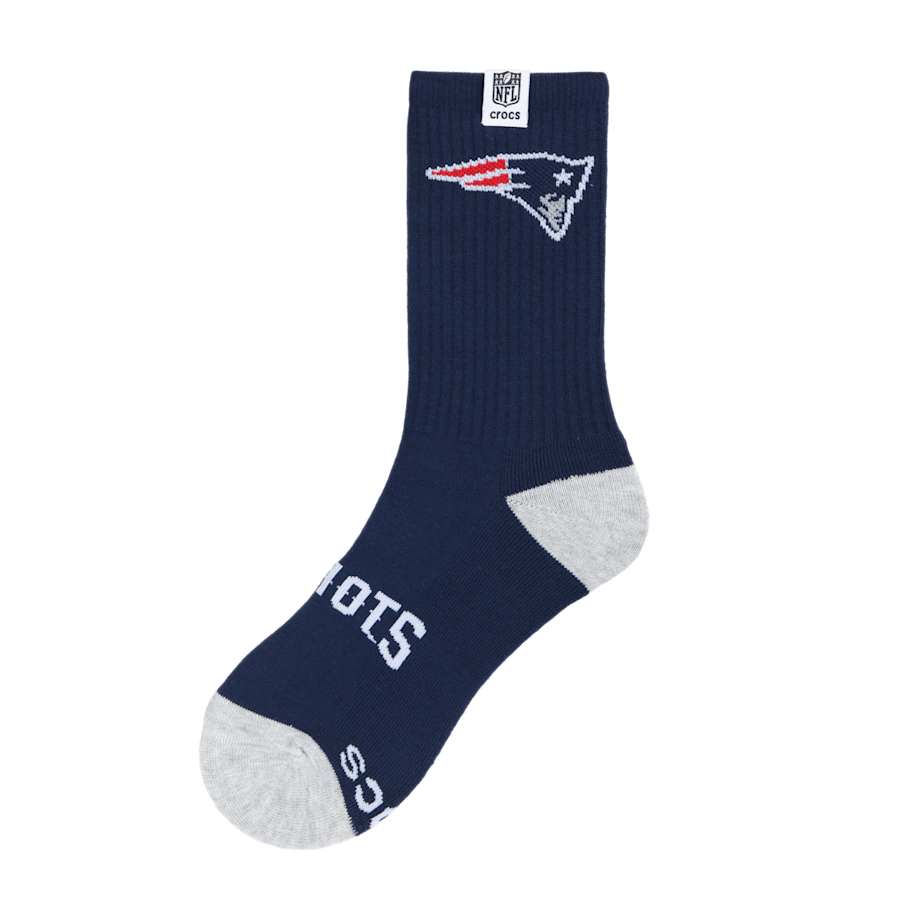 Crocs NFL New England Patriots Crocs Socks Men