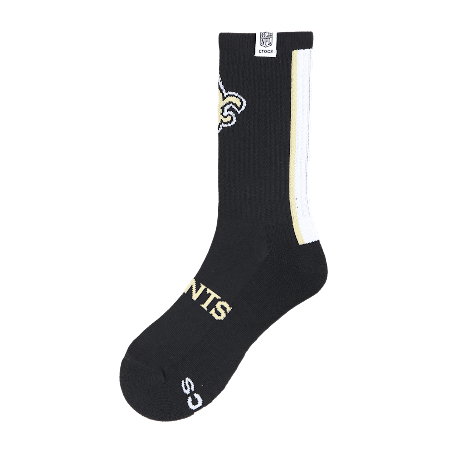 Crocs NFL New Orleans Saints Crocs Socks Men