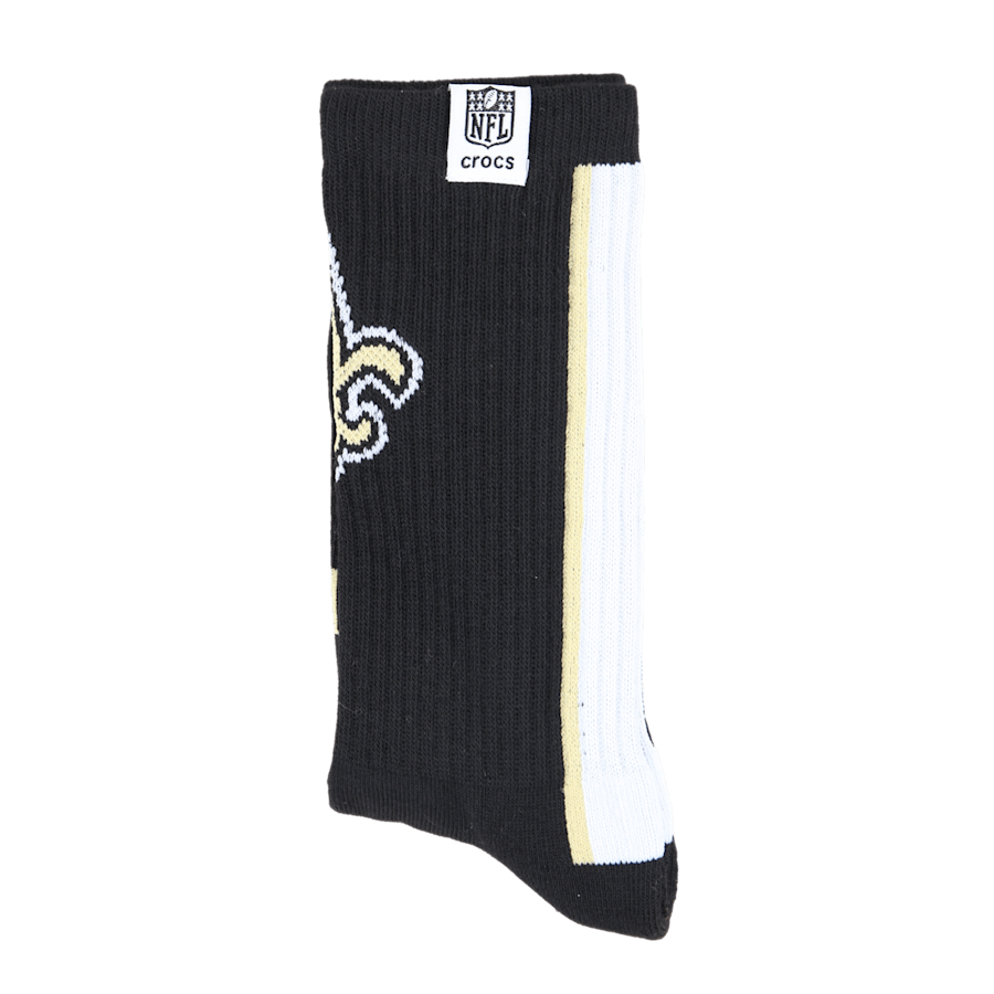Crocs NFL New Orleans Saints Crocs Socks Men