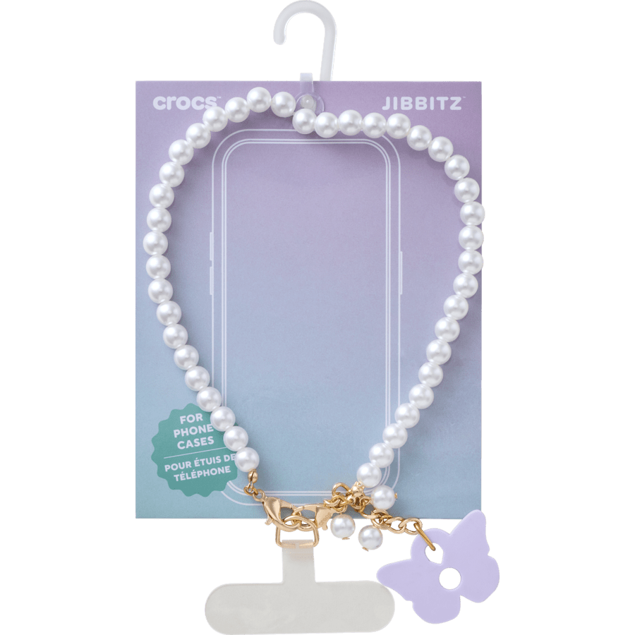 Crocs Baroque Pearl Phone Wristlet Women|Kids