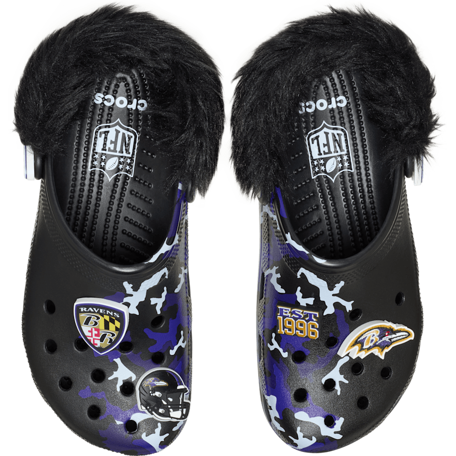 Crocs NFL Baltimore Ravens Classic Clog Women|Men