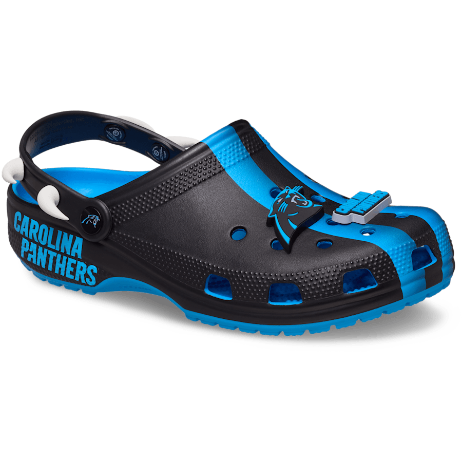 Crocs NFL Carolina Panthers Classic Clog Women|Men