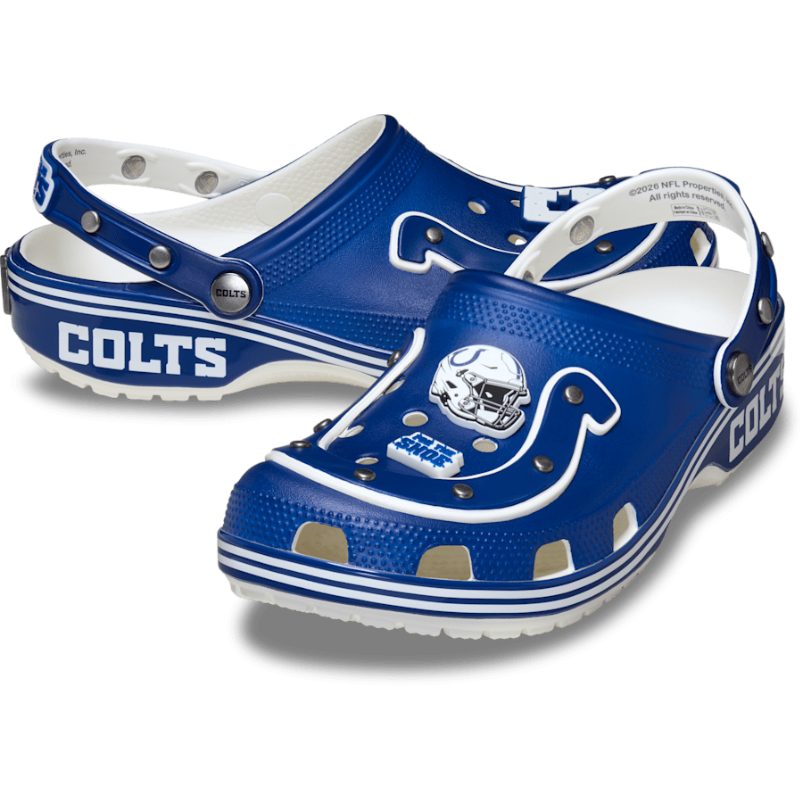 Crocs NFL Indianapolis Colts Classic Clog Women|Men