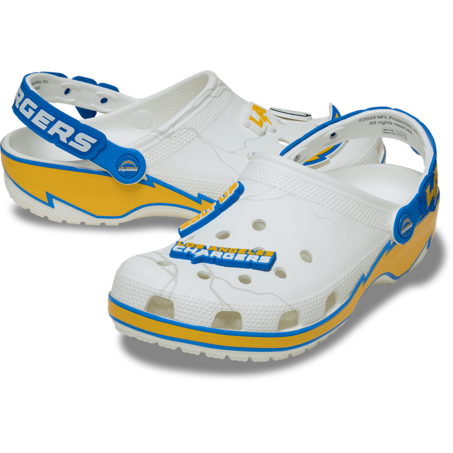 Crocs NFL Los Angeles Chargers Classic Clog Women|Men