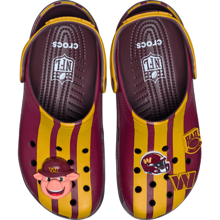 Crocs NFL Washington Commanders Classic Clog Women|Men