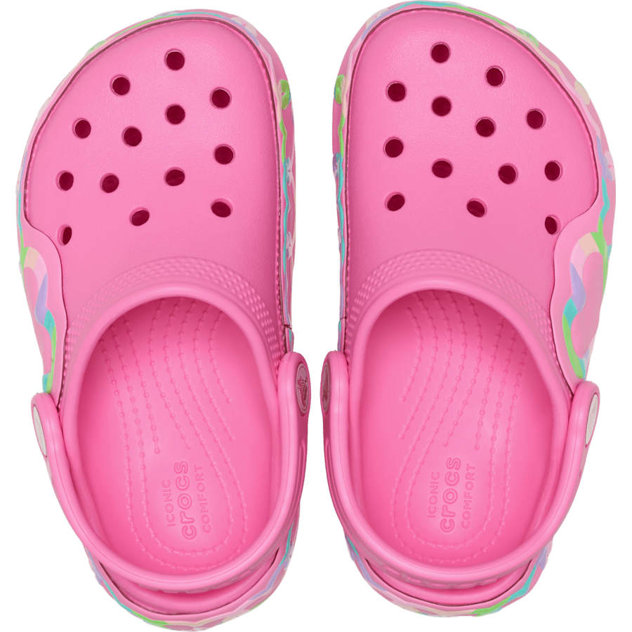 Crocs Toddler Classic Heart Lights Clog Kids