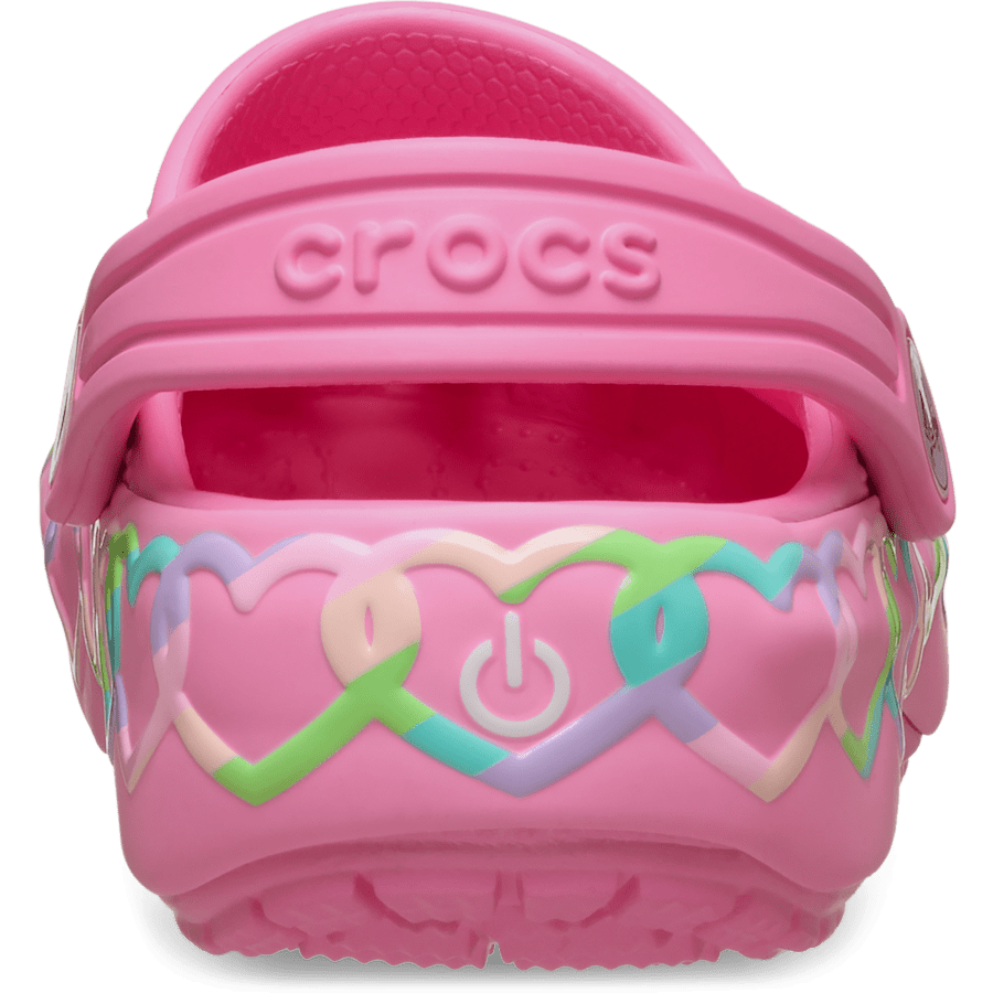 Crocs Toddler Classic Heart Lights Clog Kids
