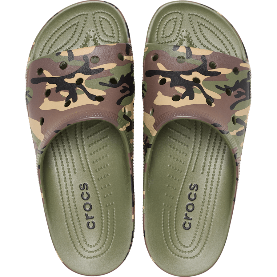 Crocs Men’s Camouflage Saturday Slide Men