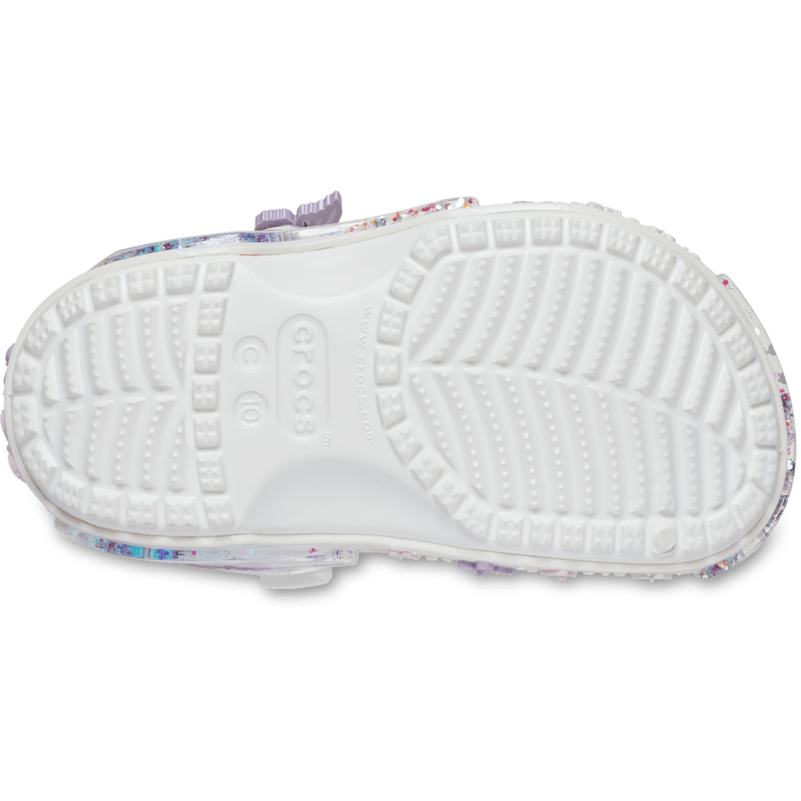 Crocs Toddler Classic Butterfly Sparkle Shaker Clog Kids