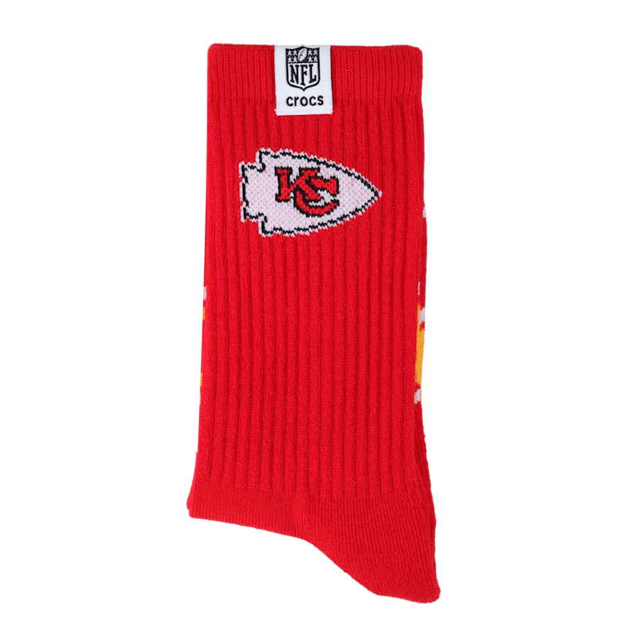 Crocs NFL Kansas City Chiefs Crocs Socks Men