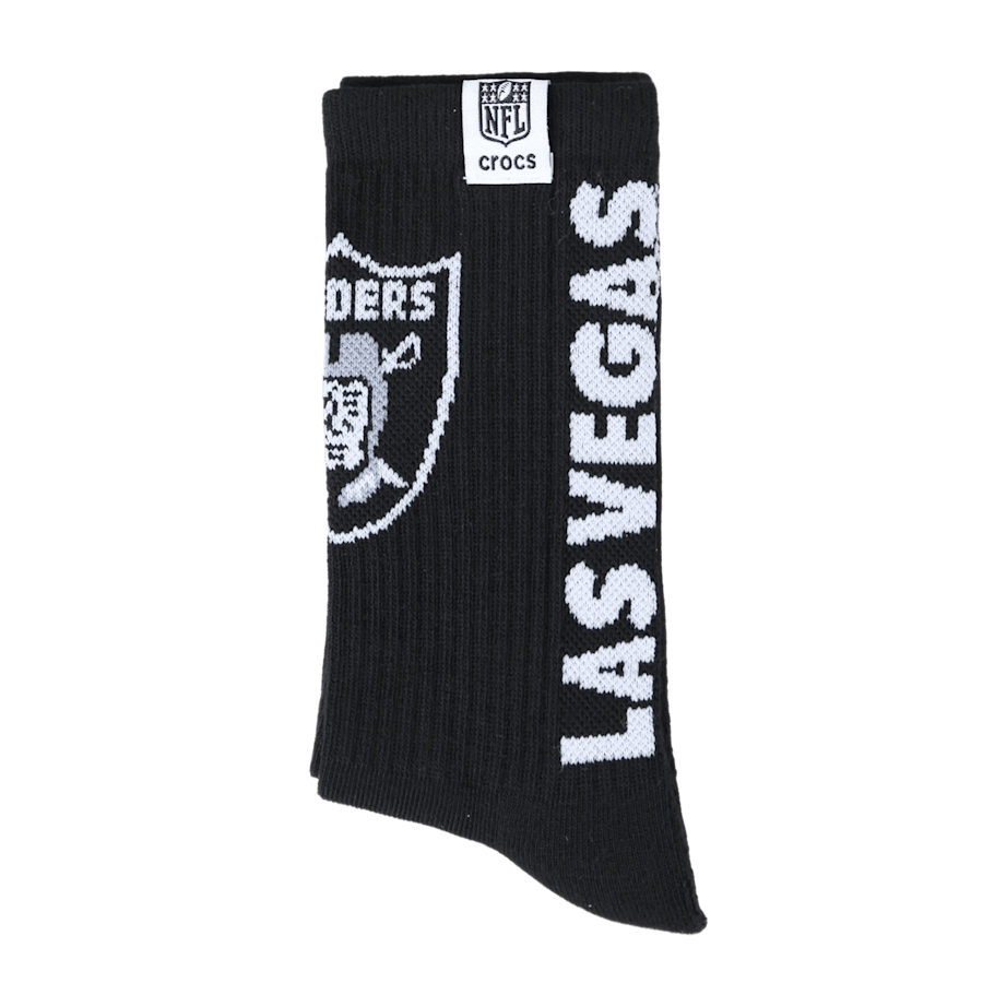 Crocs NFL Las Vegas Raiders Crocs Socks Men
