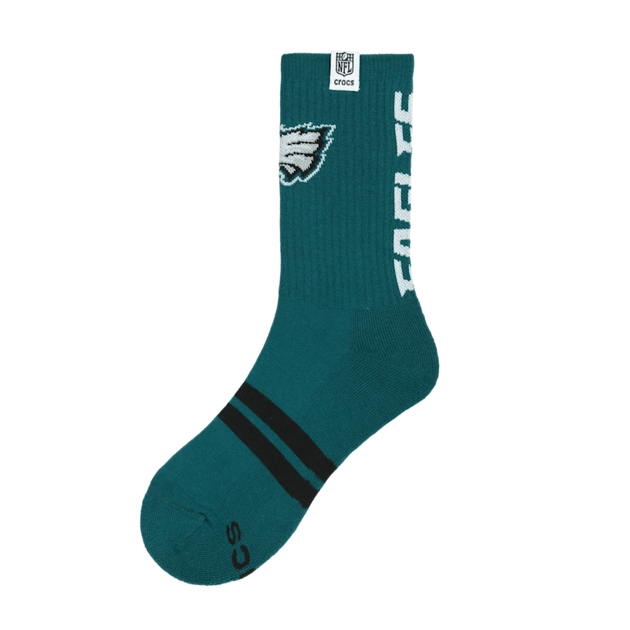 Crocs NFL Philadelphia Eagles Crocs Socks Men