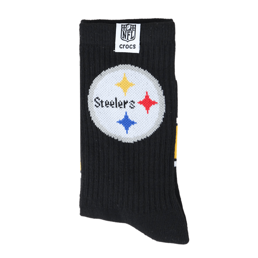 Crocs NFL Pittsburgh Steelers Crocs Socks Men